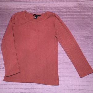Sienna Orange Sweater Top 🍊